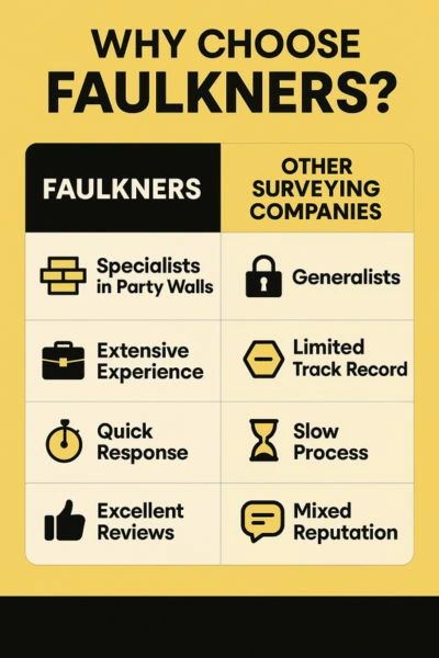 Can I Alter The Party Wall Surveyor? - A Crucial Guide From Faulkner Surveyors 4 Party Wall Mediation {bane} Faulkner Surveyors Farnham Best Surveyor Near me Farnham